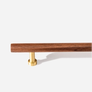 Puxador para M&oacute;vel Al&ccedil;a Sobrepor 160 mm em Madeira (Argos)