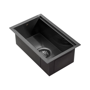 Escorredor Embutido Calha Molhada Inox 26x41 cm (Ginza Grafite Fosco)