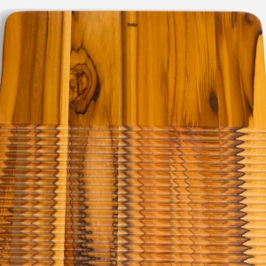 Esfregador de Madeira para Tanque 30x45 cm (Teca)