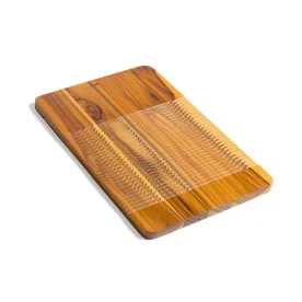 Esfregador de Madeira para Tanque 30x45 cm (Teca)