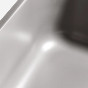 Cuba de Cozinha Inox Retangular 50x34 cm (Fuji Cinza Fosca)