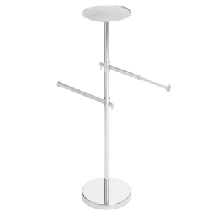 Toalheiro de Piso em Inox (Donatello Cromado)