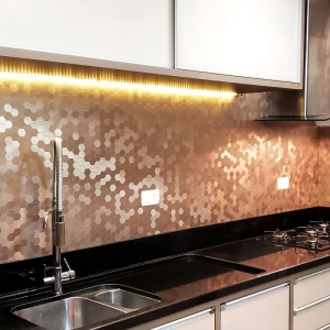 Pastilhas Adesivas Met&aacute;licas (Cobre)