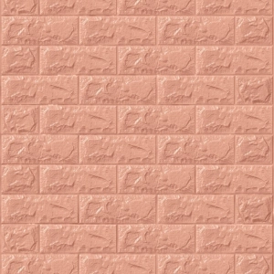 Painel 3D Tijolo Adesivo 70x77x0,5 cm (Terracota)