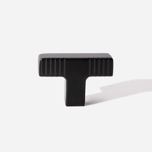 Puxador para Móvel Ponto Zamac (Petra Preto Fosco) Produto Puxador para Móvel Ponto Zamac (Petra Preto Fosco)