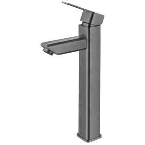 Torneira Monocomando Alta para Banheiro Inox (Adda Grafite Fosca)