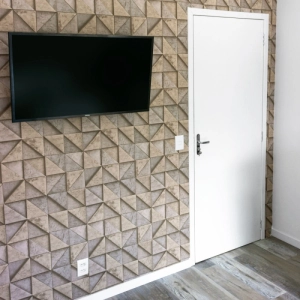 Papel de Parede Textura 3D Lav&aacute;vel 10,00 x 0,53 m (Illusione Sei)