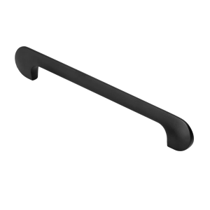 Puxador para Móvel Alça Sobrepor 160 mm Zamac (Pompeia Preto Fosco) Produto Puxador para Móvel Alça Sobrepor 160 mm Zamac (Pompeia Preto Fosco)