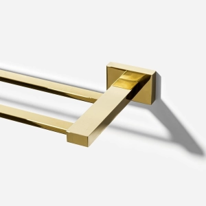 Porta Toalhas Duplo (Mondrian Dourado)