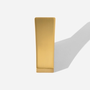 Cabide com Gancho de Parede Zamac (Leblon Dourado Fosco)