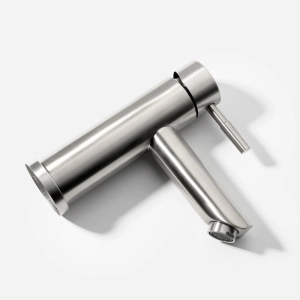 Torneira Monocomando Baixa para Banheiro Inox (Lis Escovada)