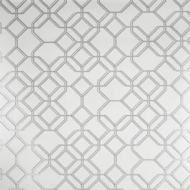 Produto Papel de Parede Geométrico Metalizado Lavável 10,00 x 0,53 m (Imperiale Otto)