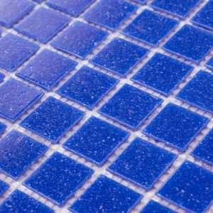 Pastilhas de Vidro Pigmentado (Azul Nevado)