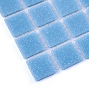 Pastilhas de Vidro Pigmentado (Azul Beb&ecirc;)