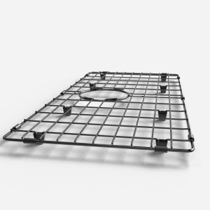 Grade Aramada Inox 72x32 cm (Preta | Grafite Fosca)