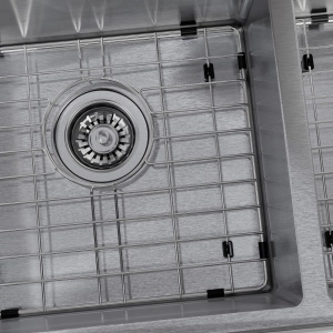 Grade Aramada Inox para Cuba Dupla 32x37 cm (Escovada)