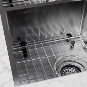 Grade Aramada Inox para Cuba Dupla 32x37 cm (Escovada)