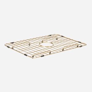 Kit Cuba Fazenda e V&aacute;lvula de Lou&ccedil;a com Grade Dourada Fosca (Amalfi)