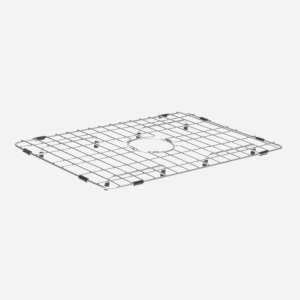 Kit Cuba Fazenda e Válvula de Louça com Grade Escovada (Amalfi)