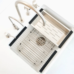 Kit Cuba Fazenda Workstation Louça com Acessórios (Asti Branca)