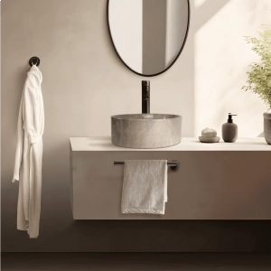 Kit de Acessórios para Banheiro Inox (Monet Preto Fosco)