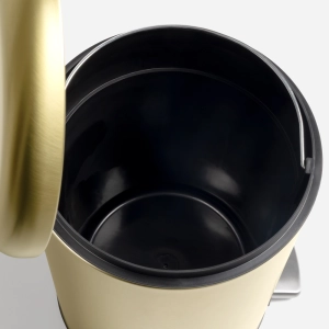 Lixeira Redonda com Pedal 12 Litros (Ouro Fosca) - Outlet