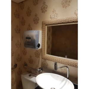 Papel de Parede Arabesco Lav&aacute;vel 10,00 x 0,53 m (Eleganza Uno)