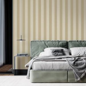 Papel de Parede Listrado Lav&aacute;vel 10,00 x 0,53 m (Bello Dieci)