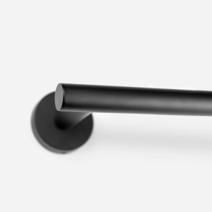 Papeleira de Banheiro Inox (Tarsila Preto Fosco)