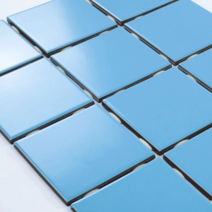 Pastilhas Cer&acirc;micas Colors 10x10 cm (C&eacute;u)