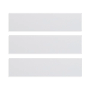 Pastilhas Cer&acirc;micas Colors 6x24 cm (Ceniza)