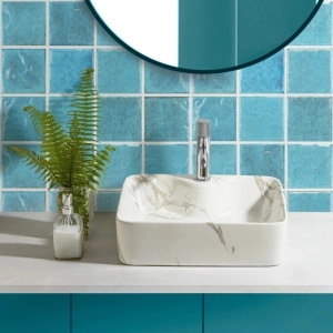 Pastilhas Cer&acirc;micas Oceans 10x10 cm (Maui Bright)