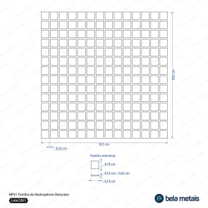 Pastilhas de Madrepérola (Naturale)