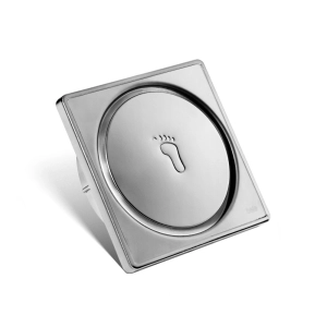 Porta Grelha 10x10 cm (Cromado)