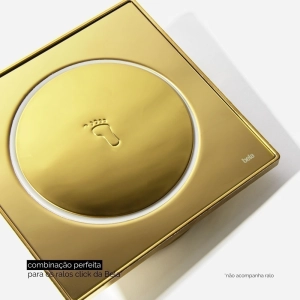 Porta Grelha 15x15 cm (Dourado)