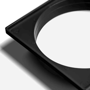 Porta Grelha 15x15 cm (Preto Fosco)