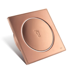 Porta Grelha 15x15 cm (Ros&eacute; Gold)