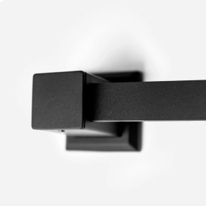 Porta Toalha de Banho Inox (Ducon Preto)