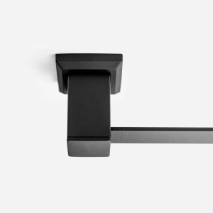 Porta Toalha de Banho Inox (Ducon Preto)