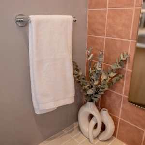 Porta Toalha de Rosto Inox (Monet Cromado)