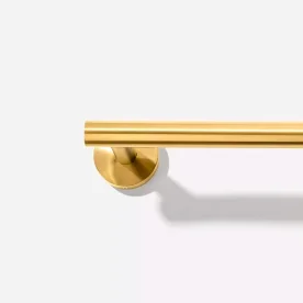 Porta Toalha de Rosto Inox (Tarsila Dourado Fosco) - Outlet Produto Porta Toalha de Rosto Inox (Tarsila Dourado Fosco) - Outlet