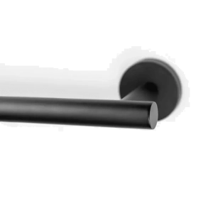 Porta Toalha de Rosto Inox (Tarsila Preto Fosco)