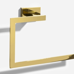 Porta Toalha de Rosto (Mondrian Dourado)