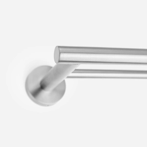 Porta Toalhas Duplo Inox (Tarsila Escovado)