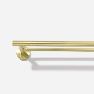 Porta Toalhas Duplo Inox (Tarsila Ouro Fosco)