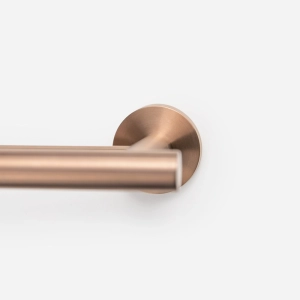 Porta Toalhas Duplo Inox (Tarsila Rosé Gold Fosco)