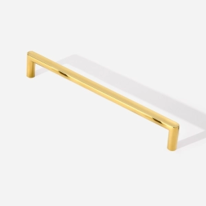 Puxador para M&oacute;vel Al&ccedil;a Sobrepor 192 mm Zamac (Cartago Dourado) - Outlet