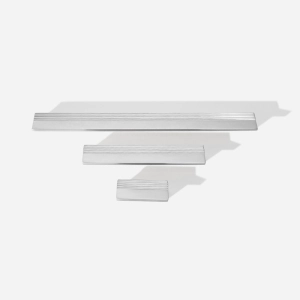 Puxador para M&oacute;vel Al&ccedil;a Sobrepor 192 mm Zamac (Troia Escovado) - Outlet