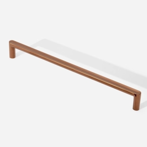 Puxador para M&oacute;vel Al&ccedil;a Sobrepor 224 mm Zamac (Cartago Ros&eacute; Gold) - Outlet 