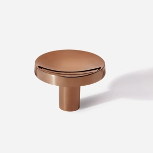 Puxador para M&oacute;vel Ponto Zamac (Cartago Ros&eacute; Gold) - Outlet